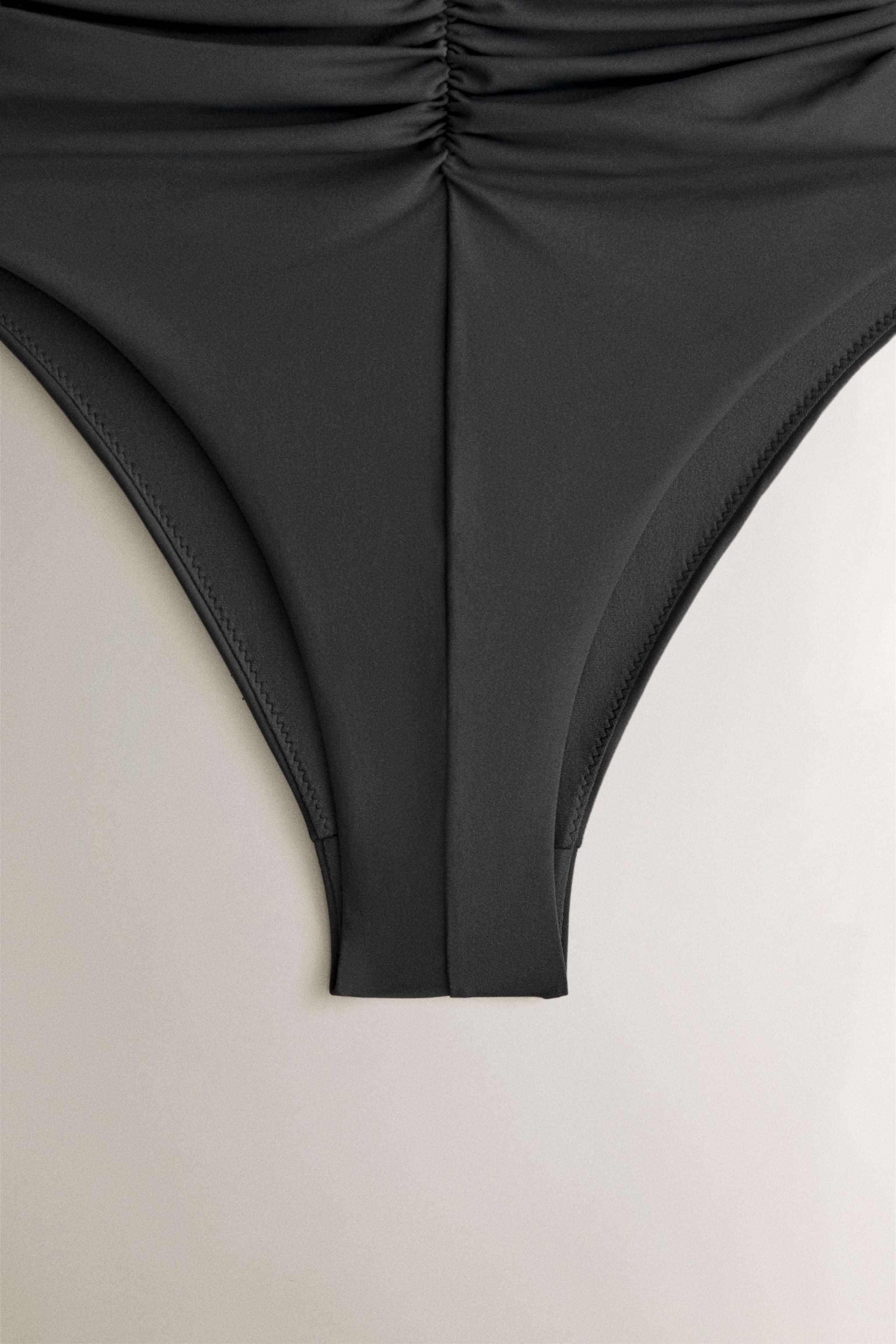 GATHERED BEACH SWIMSUIT